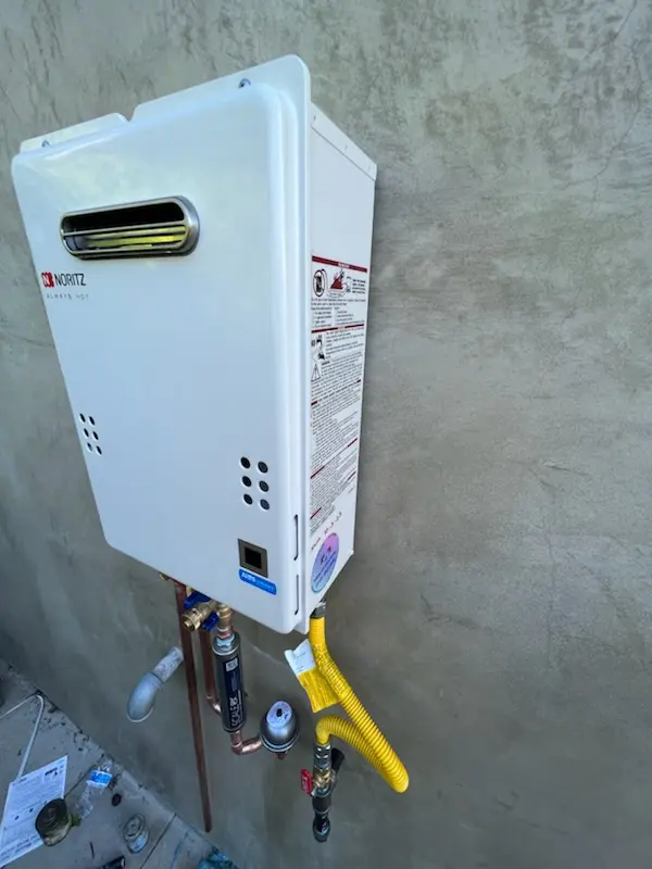 Tankless water heater installation for East Long Branch homes